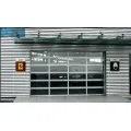 Electric Transparent Glass Panel Sectional Garage Door